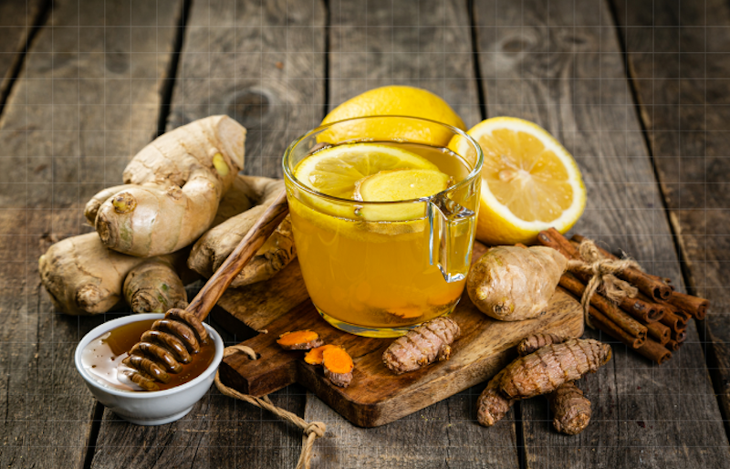 Lợi ích sức khỏe từ nước chanh nghệ